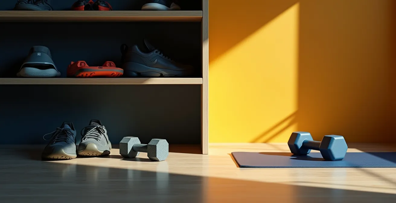 Comparaison entre exercices au poids du corps efficaces et appareils gadgets inutilisés