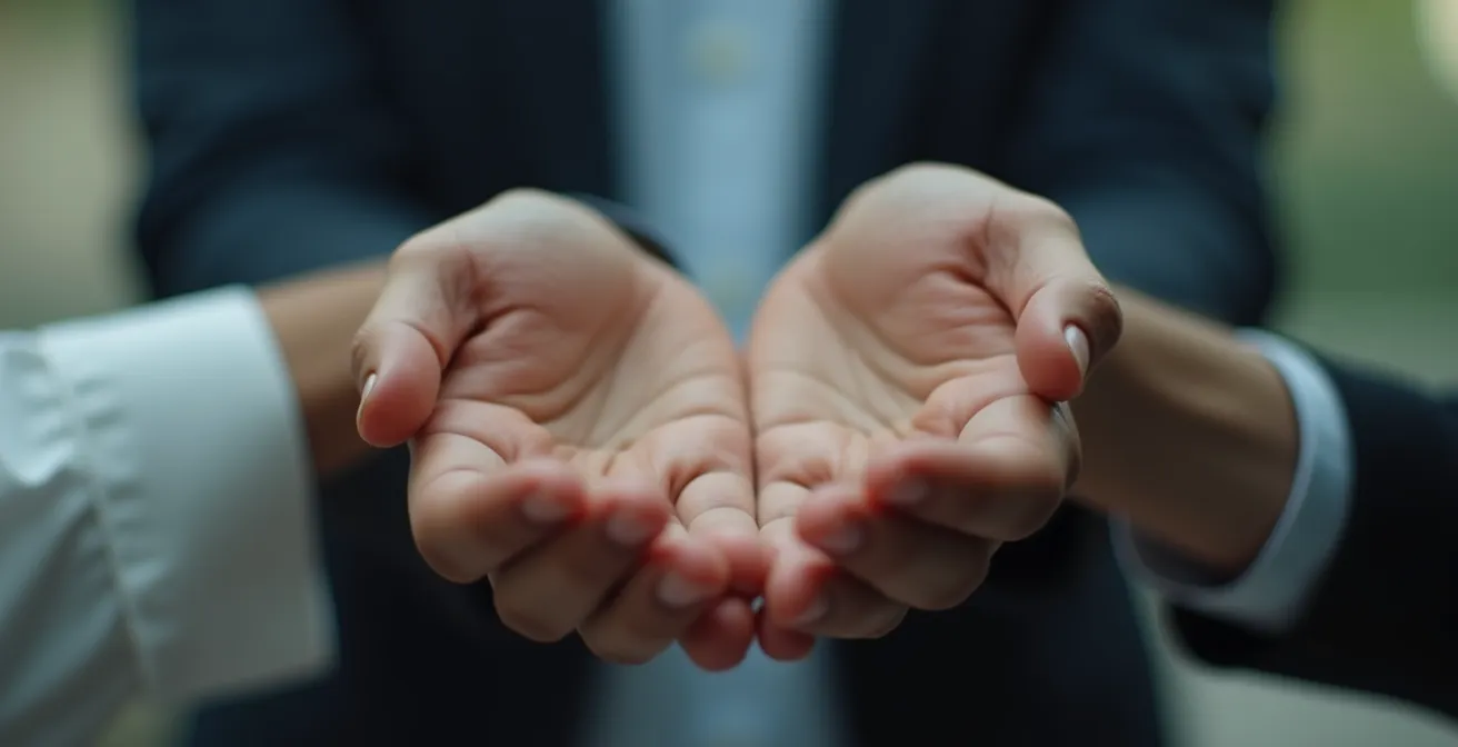 Manager s'adressant individuellement à différents membres d'équipe avec des approches variées dans un espace de travail ouvert